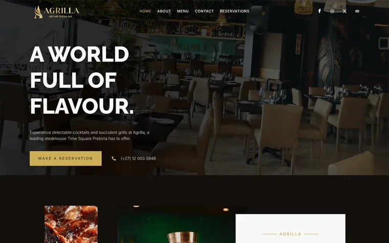 Agrilla website by FUTR Agency