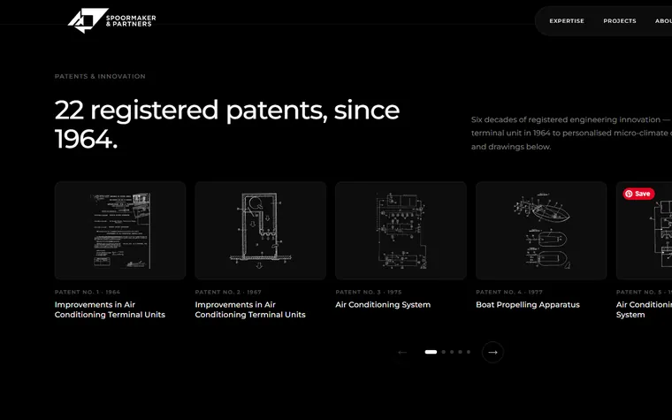 Spoormaker & Partners — additional screen