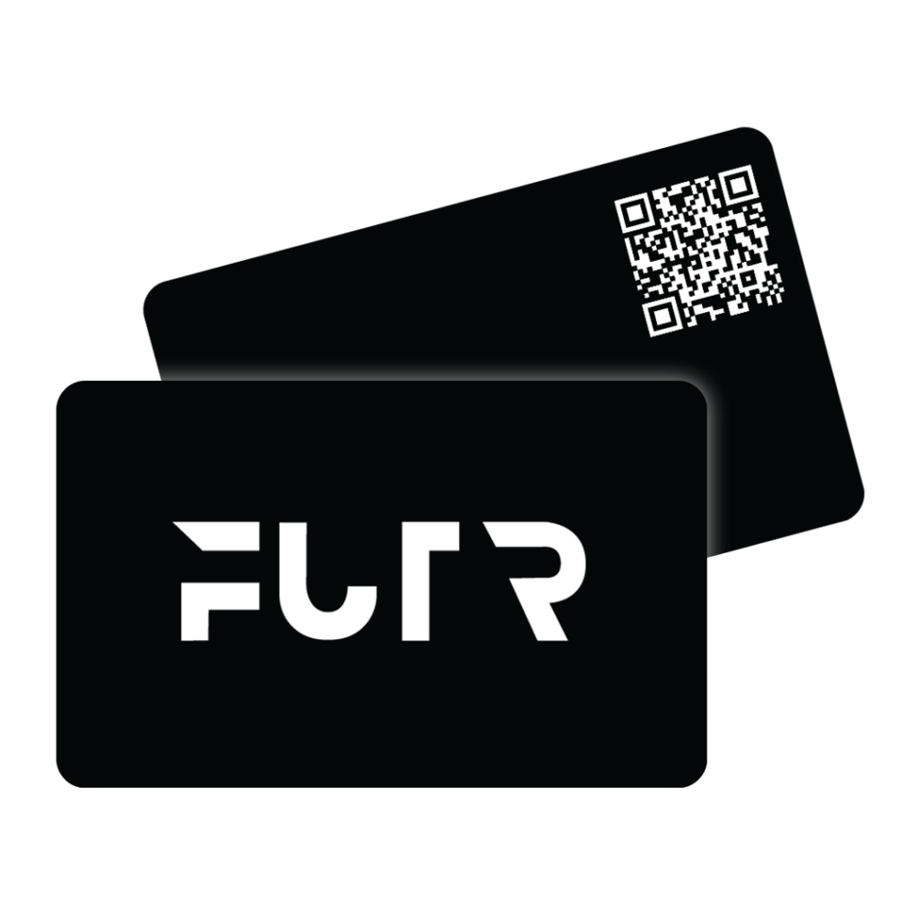 NFC Business Cards - Black Stainless Steel